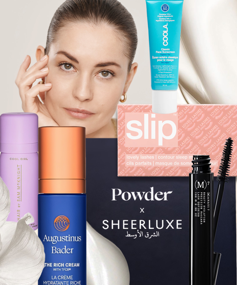 SheerLuxe Middle East x Powder Beauty Sustainable Beauty Box