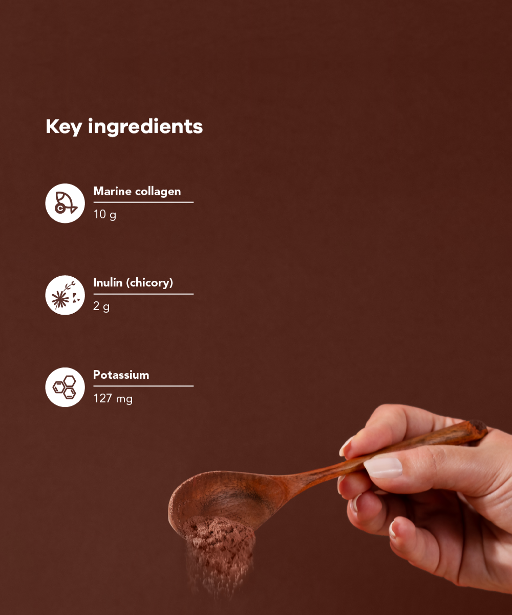 Marine Collagen Peptides Chocolate