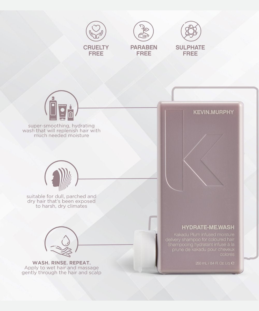 Kevin Murphy Hydrate Me Wash Shampoo for Dry Hair