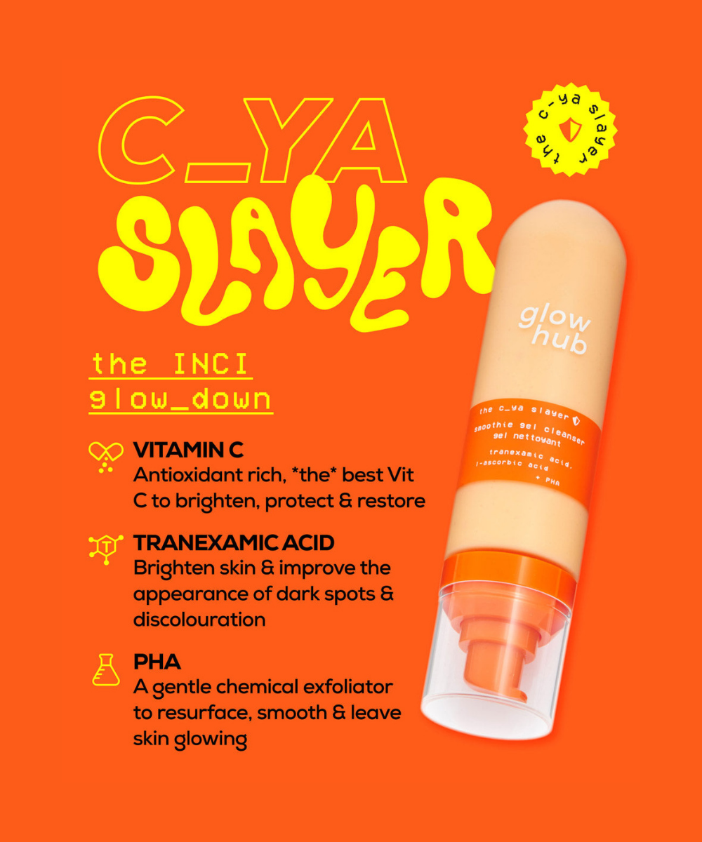 Glow Hub منظف جل سموذي The C Ya Slayer 120مل