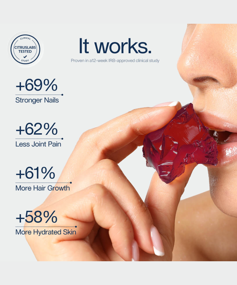 جيلي الكولاجين الحيوي - الرمان