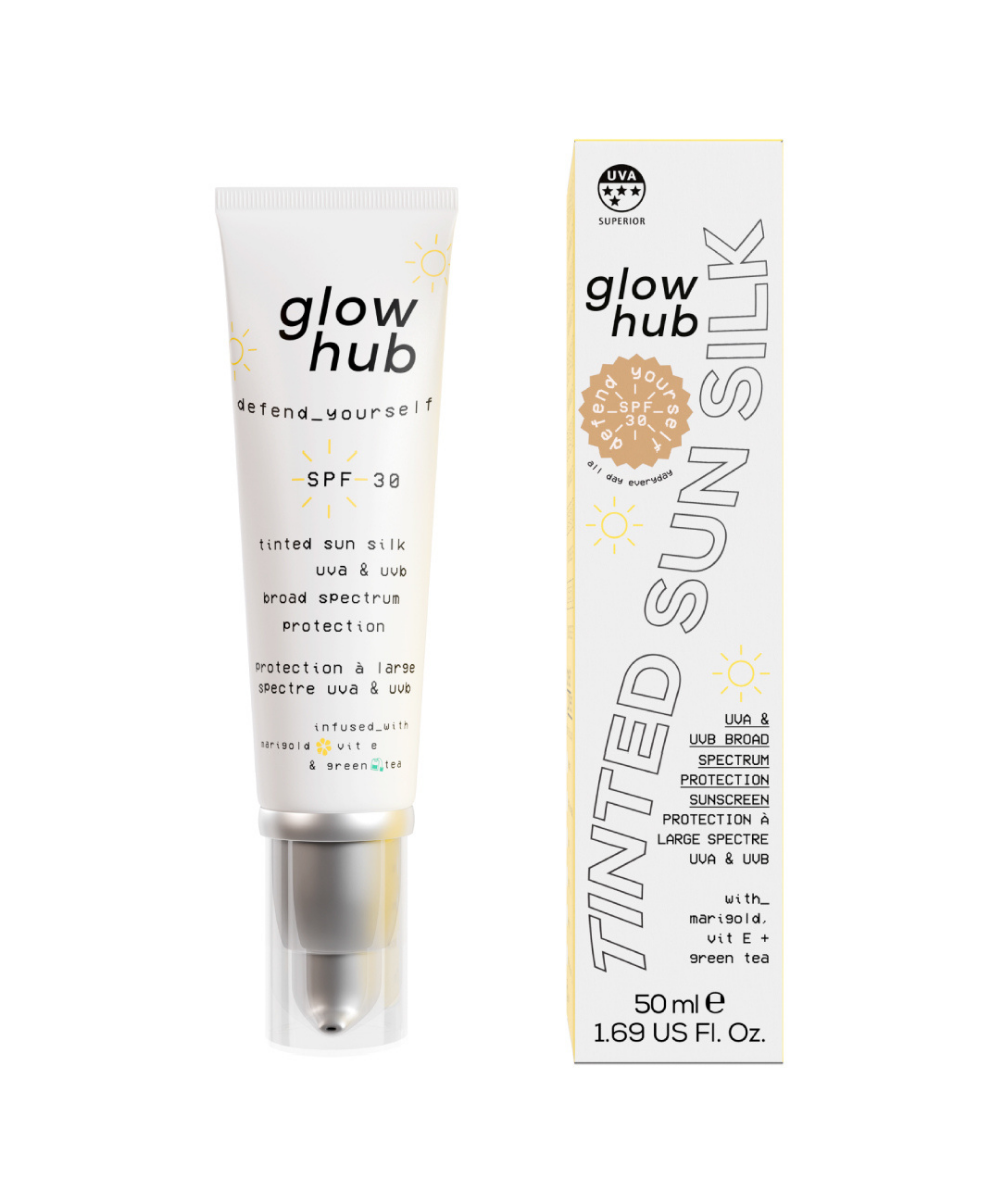 Glow Hub واقي شمس ملوّن للوجه Defend Yourself SPF30