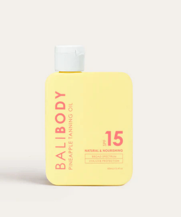 Pineapple Tanning Oil SPF15
