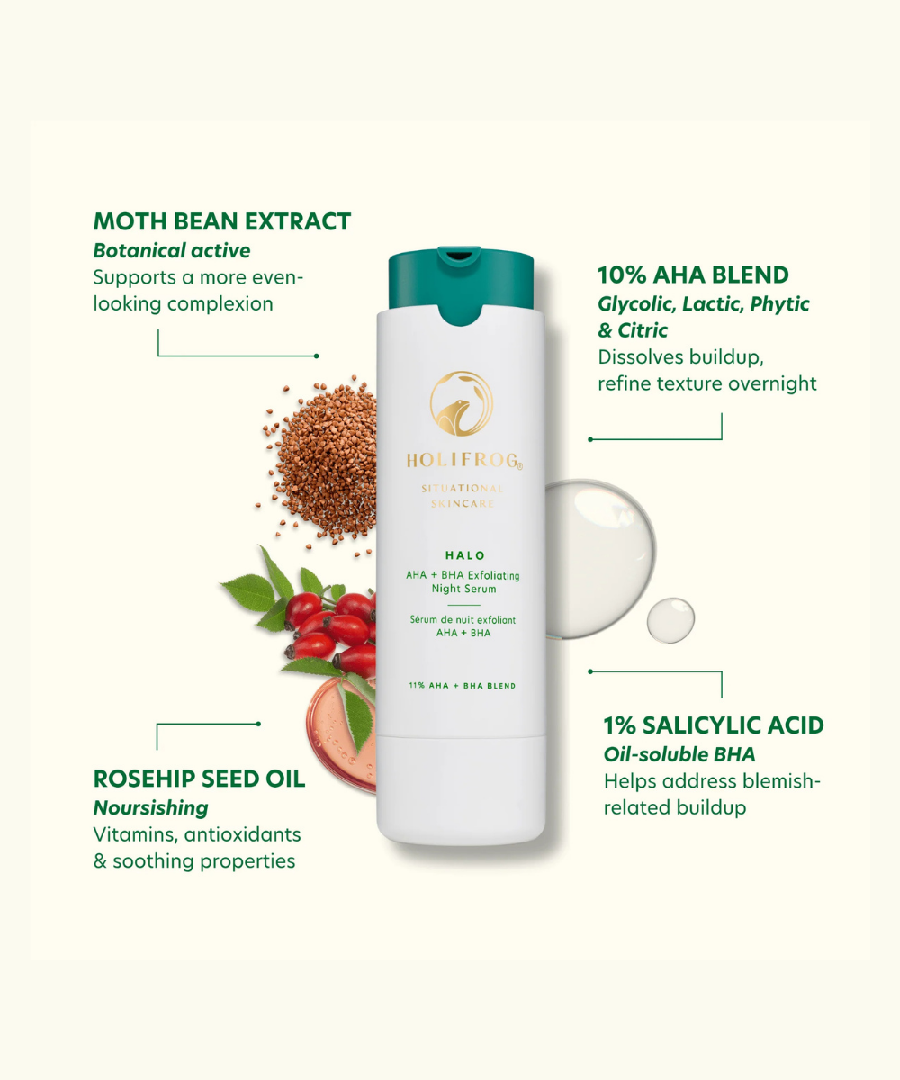 Halo AHA+BHA Evening Serum