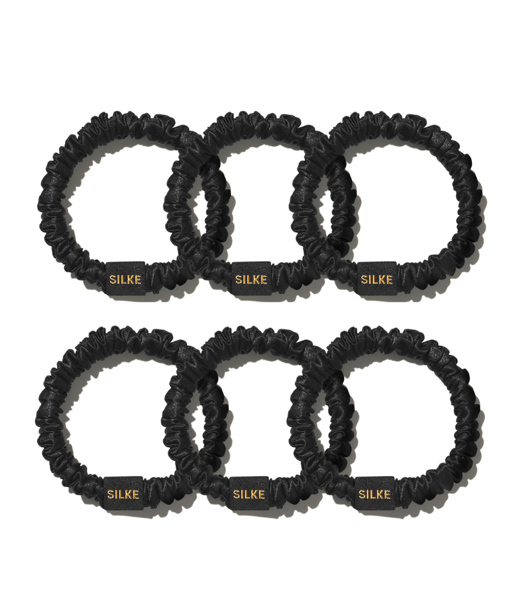 Silk Hair Ties - Cleopatra (Black)