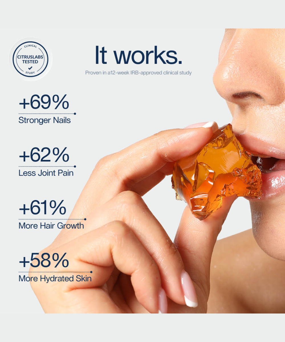 هلام الكولاجين الحيوي النشط - ليمون أخضر