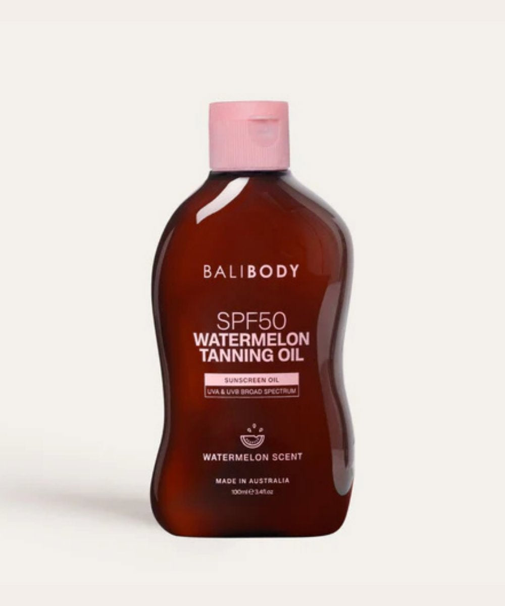 Bali Body Watermelon Tanning Oil SPF50 