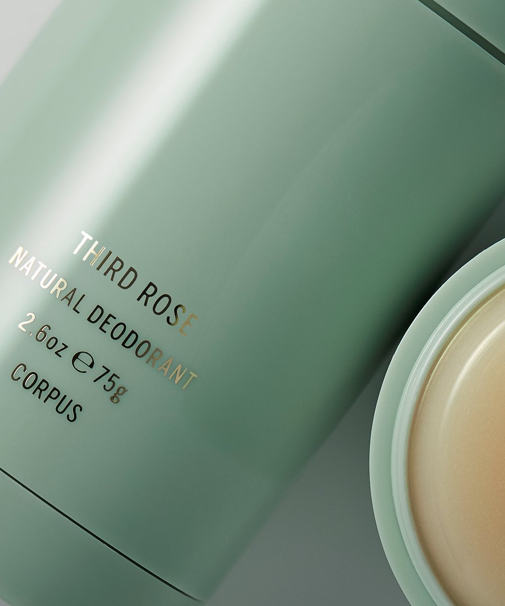 CORPUS Naturals Plant based Deodorant - Third Rose 