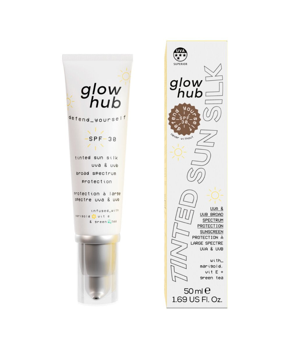 Glow Hub Glow Hub Defend Yourself Face Sunscreen Tinted SPF30 Never Without 
