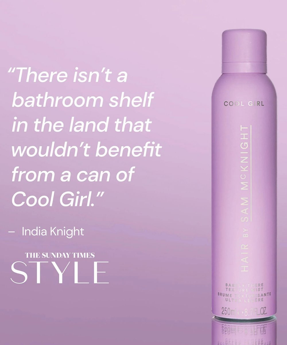 Hair by Sam McKnight Cool Girl Texturising Mist 