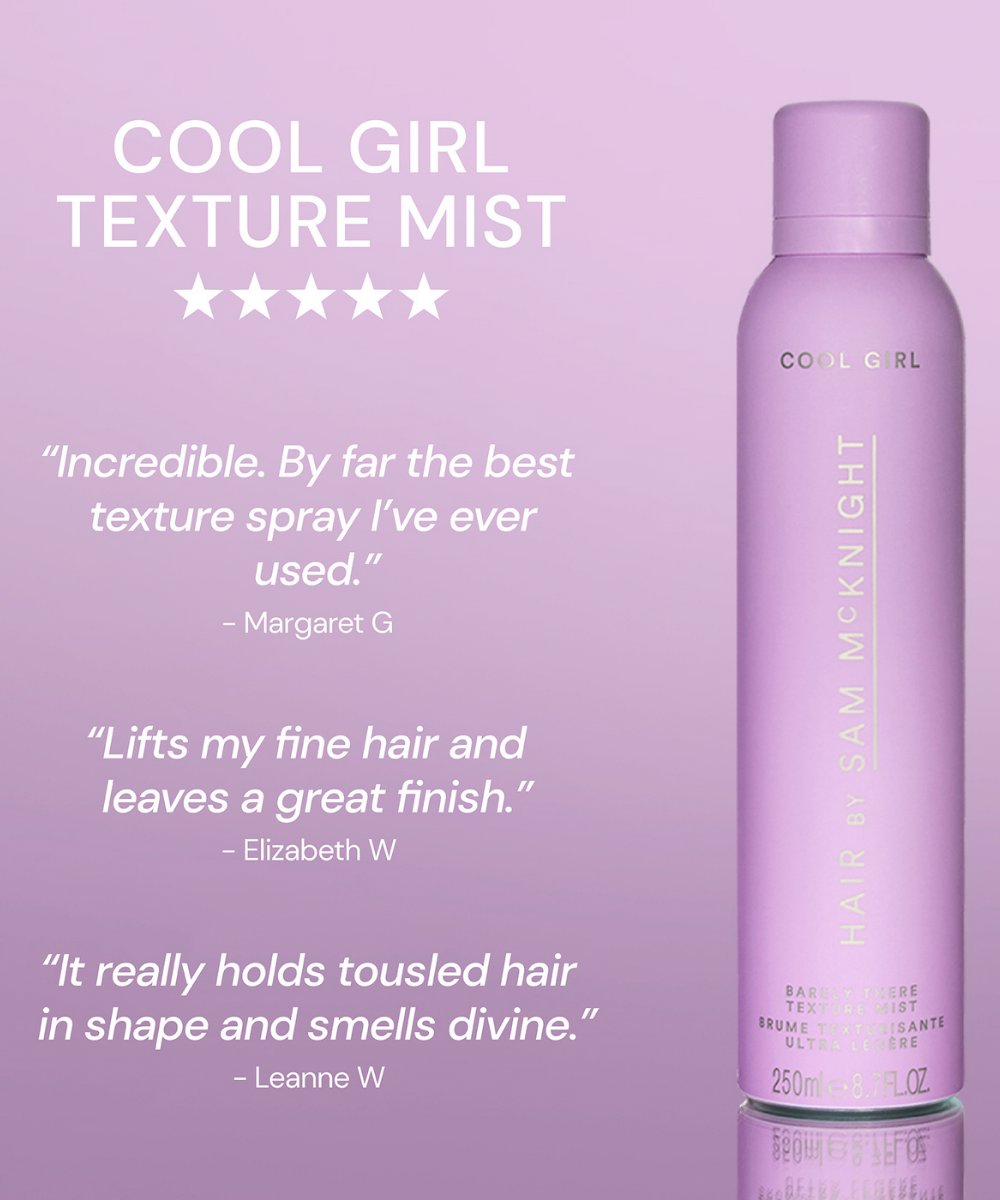 Hair by Sam McKnight Cool Girl Texturising Mist 