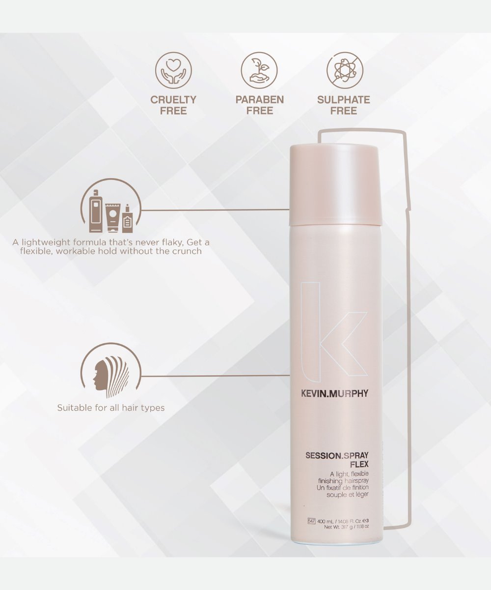 Kevin Murphy Session Spray Flex Flexible Hair Styling Spray 