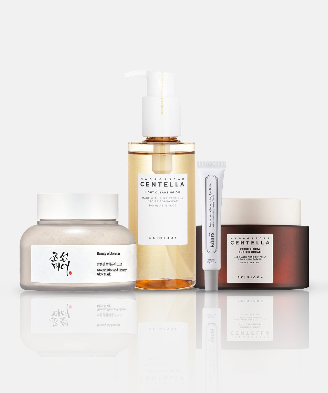 Powder Beauty Korean Skincare Set for Dry Skin 
