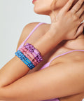 SILKE London Silk Hair Ties - Powders (Powder Mix) 