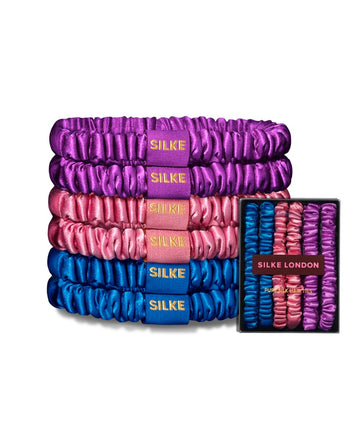 SILKE London Silk Hair Ties - Powders (Powder Mix) 